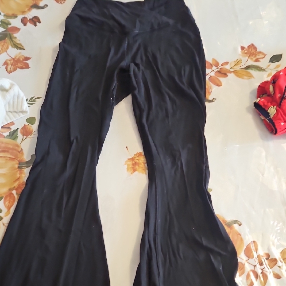 Aerie Black Boot Cut Leggings
